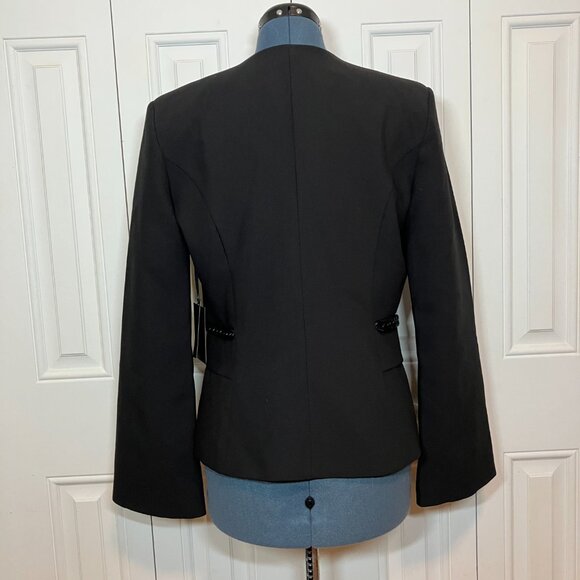 Explosion NWT Black Blazer with Chain Detail Size 42 - Picture 9 of 10